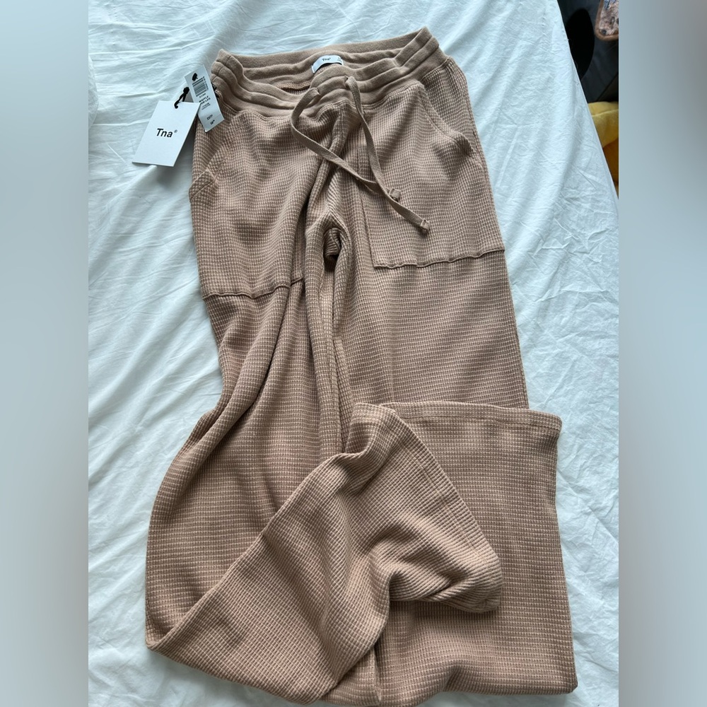 Aritzia waffle pants